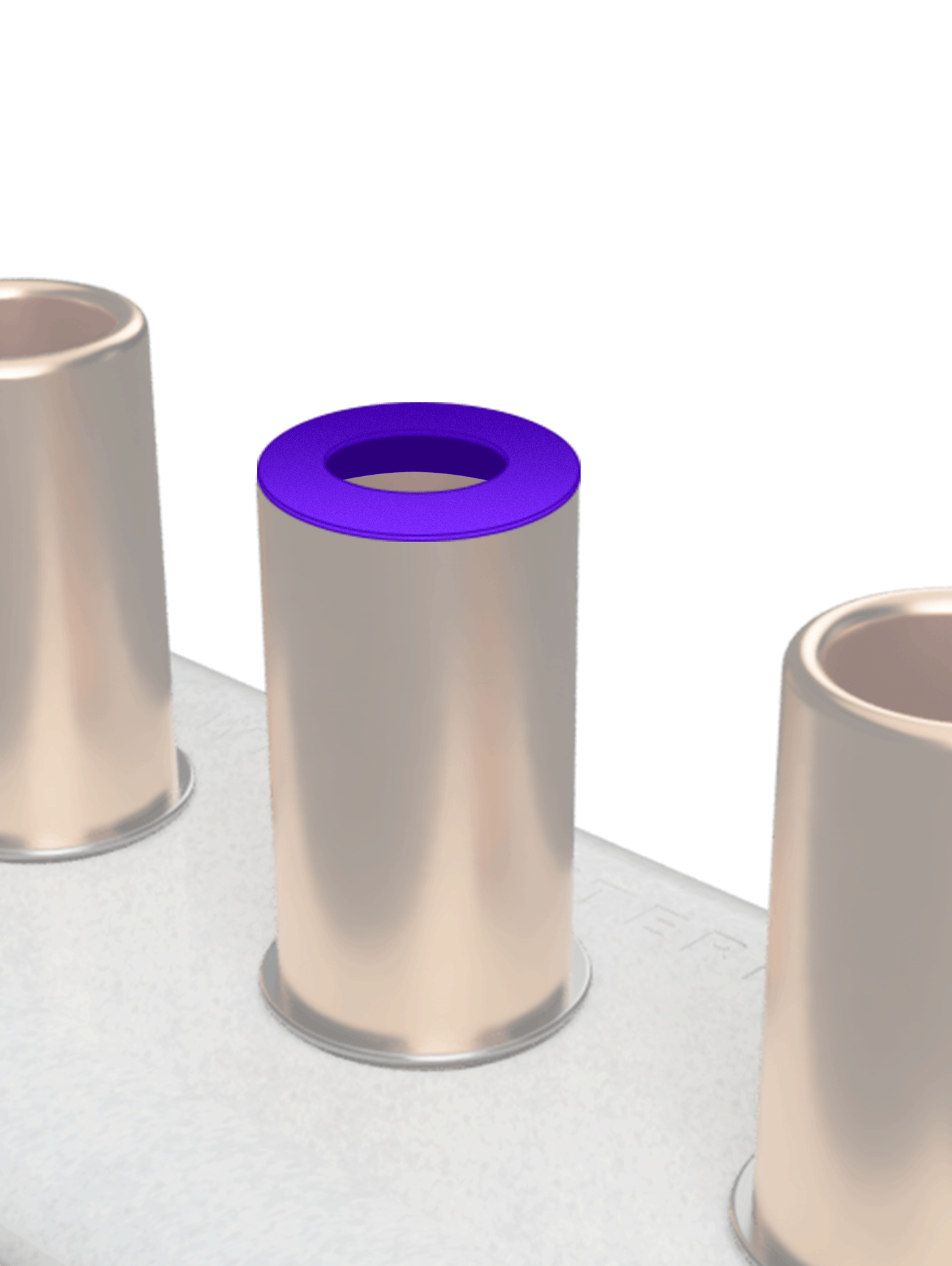 ADD-ONS: 5 Pieces of PegMark (+ 1 sheet of Self-Adhesive numbers labels 1 - 100 Clear ) - for Pattern or design tracking