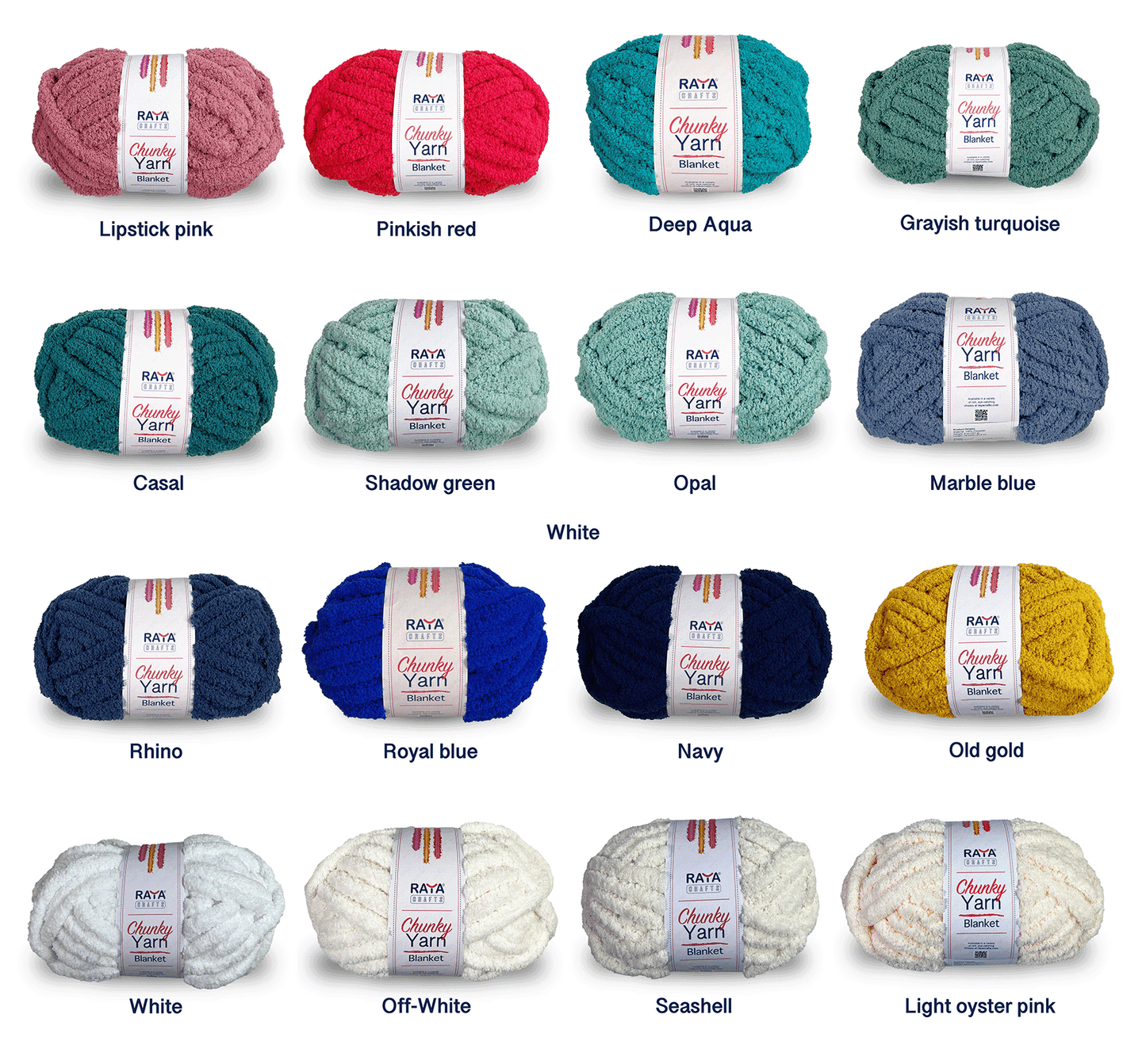 Chunky Chenille Blanket Yarn - Jumbo - Size 7