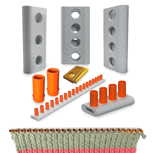 RAYA™ LOOM – The Modular Loom for Chunky Yarn Weaving (Patent Pending)