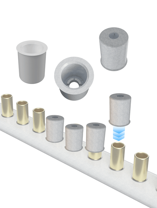 ADD-ONS: 1" to 1.5" Diameter Expansion Snap-On Adapter