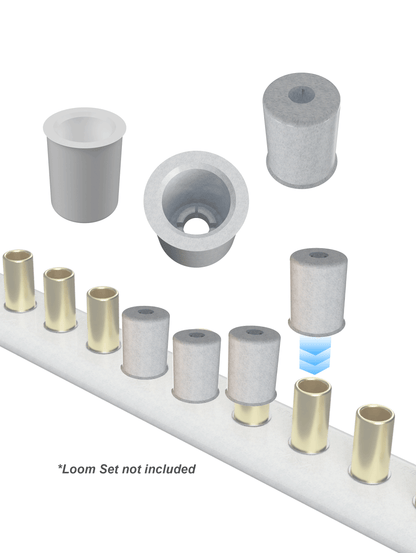 ADD-ONS: 1" to 1.5" Diameter Expansion Snap-On Adapter