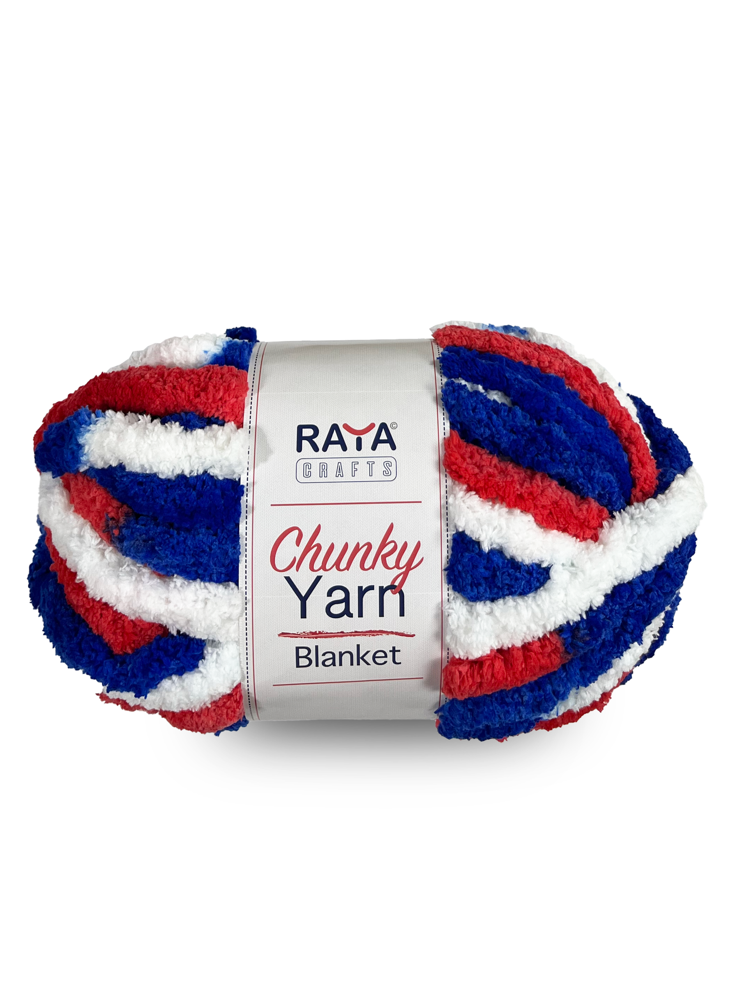 Multicolors Chunky Chenille Blanket Yarn - Jumbo - Size 7