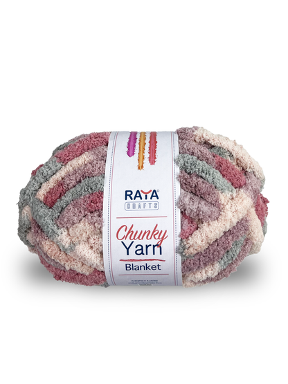 Chunky Chenille Blanket Yarn - Jumbo - Size 7