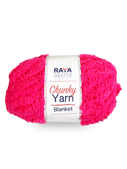 Chunky Chenille Blanket Yarn - Jumbo - Size 7