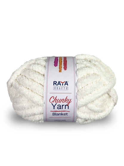 Chunky Chenille Blanket Yarn - Jumbo - Size 7