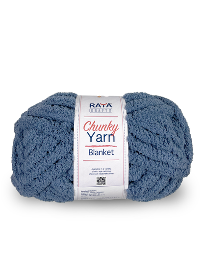 Chunky Chenille Blanket Yarn - Jumbo - Size 7