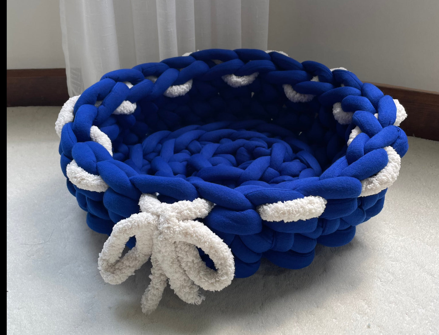 Hand-Crocheted Pet Bed by RAYA Crafts