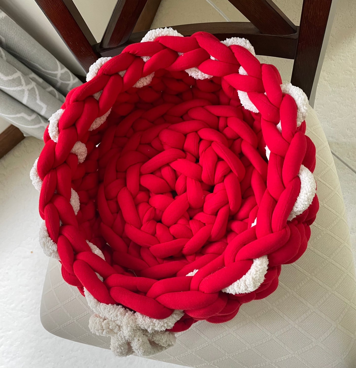 Hand-Crocheted Pet Bed by RAYA Crafts