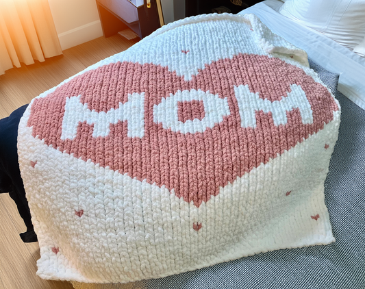 Chunky blanket a perfect mother gift for moms